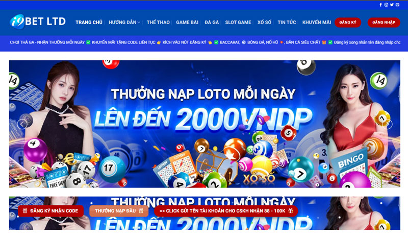 i9bet là thương hiệu cá cược trực tuyến phổ biến, cho phép người chơi nạp và rút tiền dễ dàng